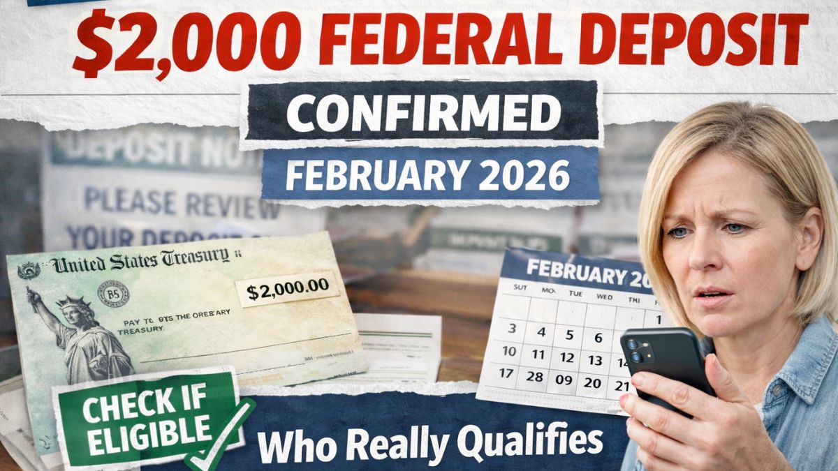 $2000 Federal Deposit