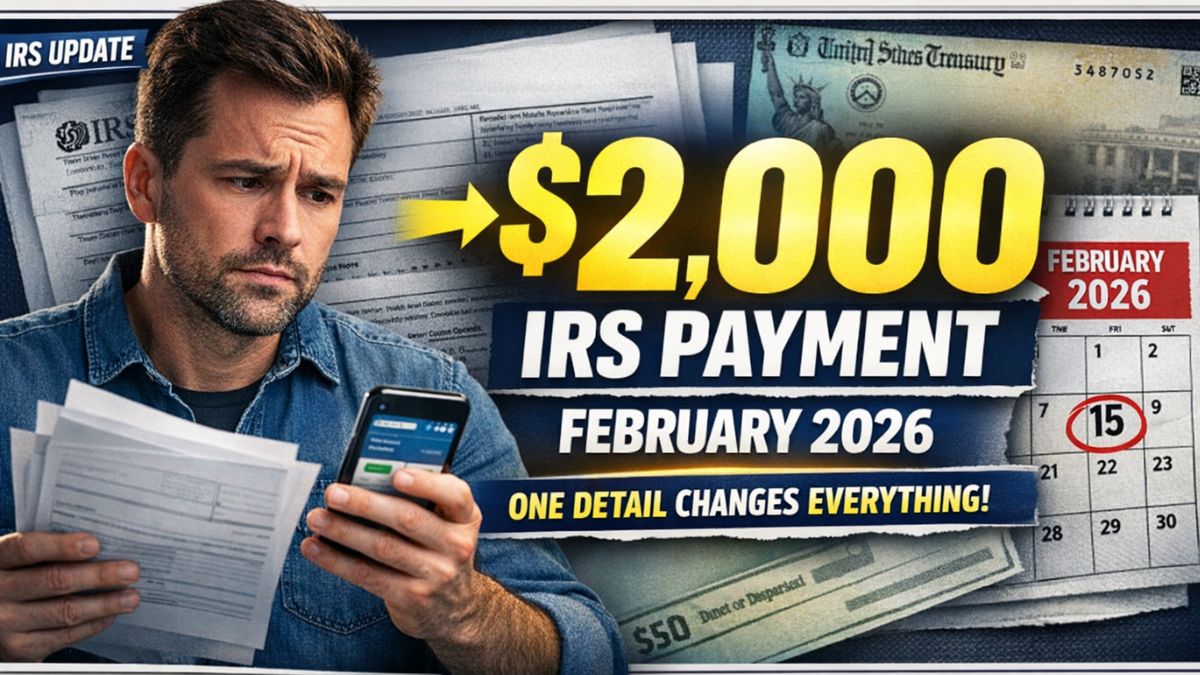 2026 IRS $2,000 Payment Timing