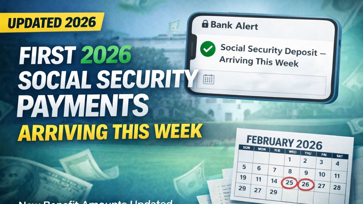 First 2026 Social Security Payments Arrive Next Week