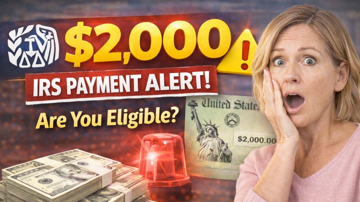 IRS $2000 Payment Alert 2026 News