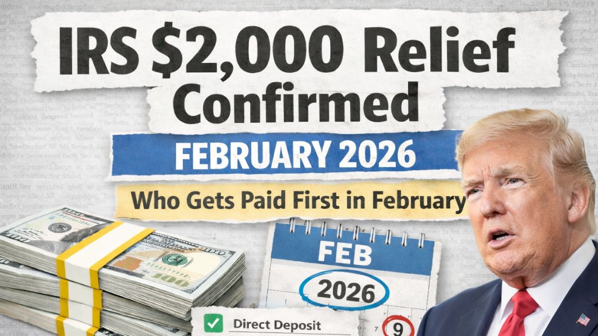 IRS 2000$ Relied Confirmed