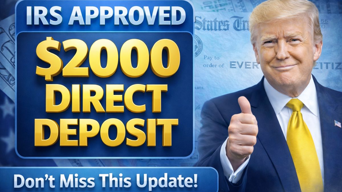 IRS Appproved $2000 Direct Deposit