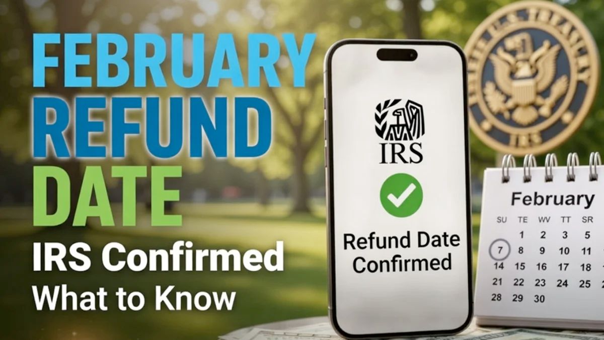 IRS Confirms February Refund Timeline