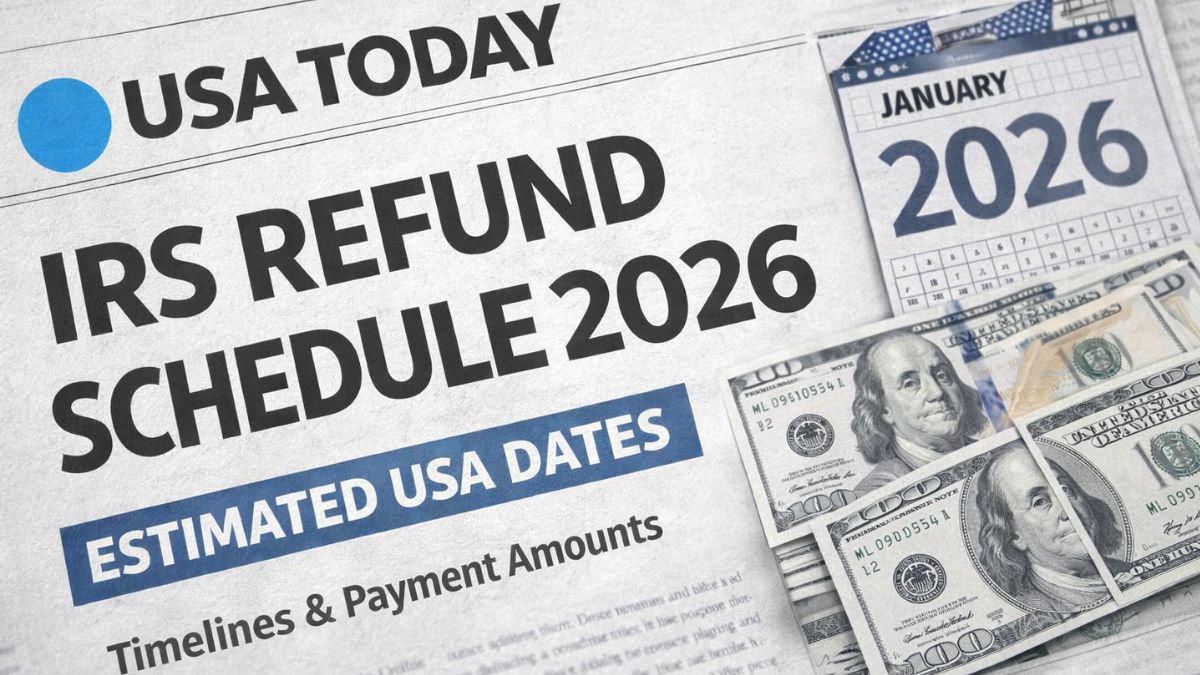 IRS Refund Schedule 2026 News