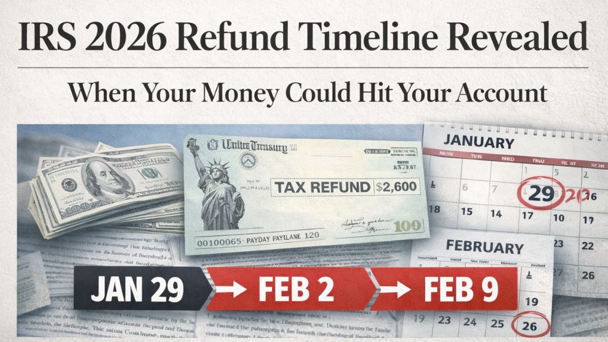IRS Tax Refund Deposit Schedule 2026